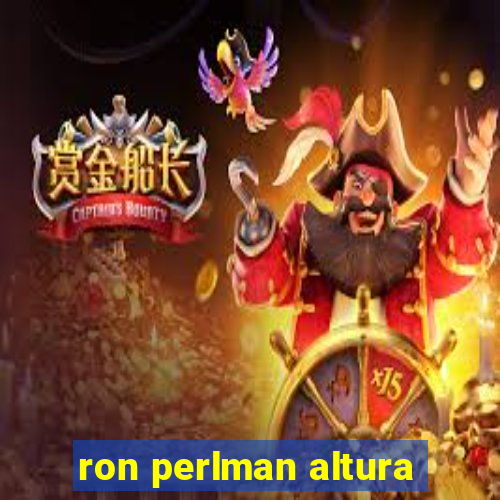 ron perlman altura